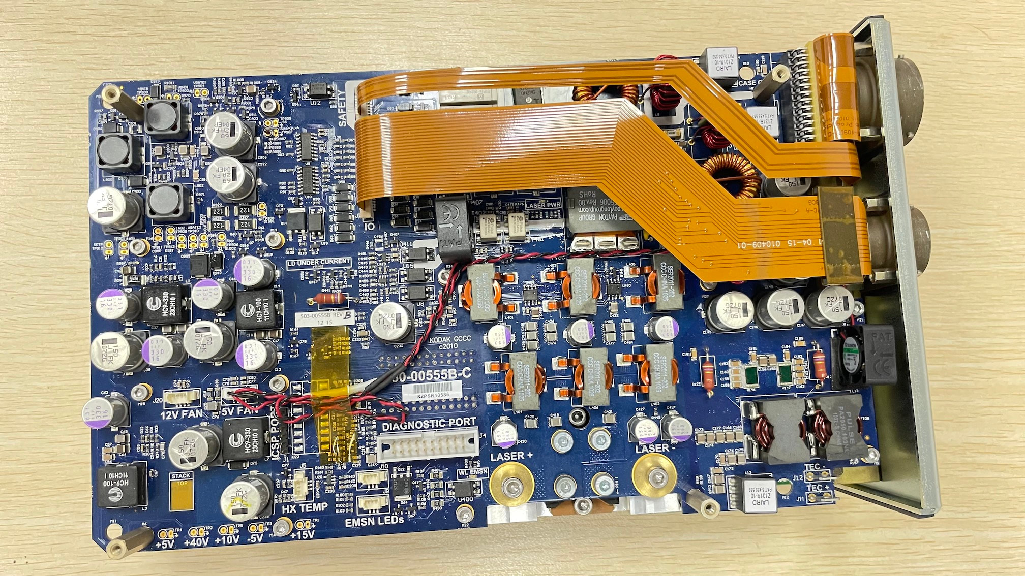 Kodak laser head th2.5 cpu and power board - Image 2